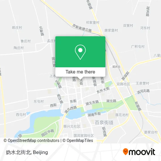 妫水北街北 map