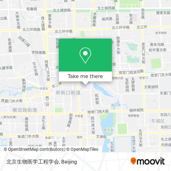 北京生物医学工程学会 map