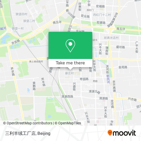 三利羊绒工厂店 map