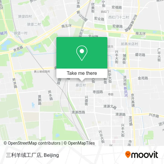 三利羊绒工厂店 map