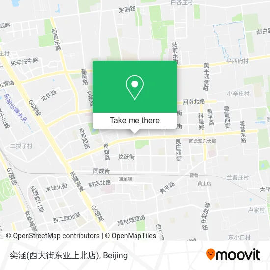 奕涵(西大街东亚上北店) map