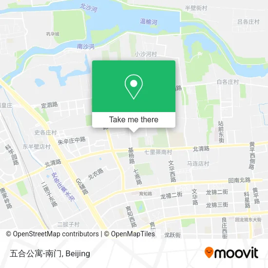 五合公寓-南门 map