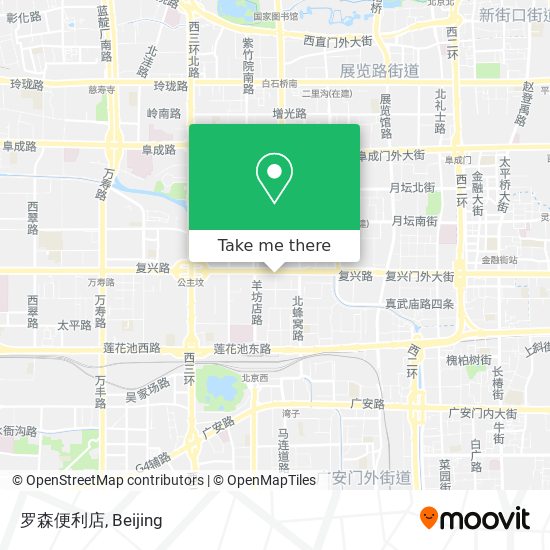 罗森便利店 map