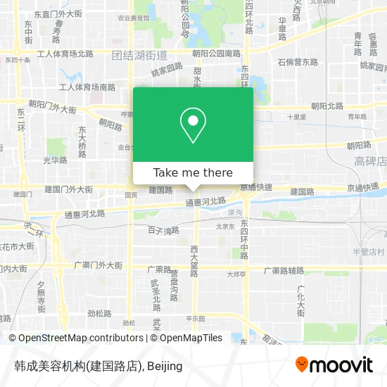 韩成美容机构(建国路店) map