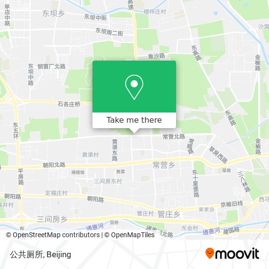 公共厕所 map