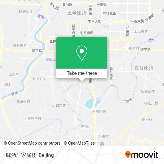 啤酒厂家属楼 map