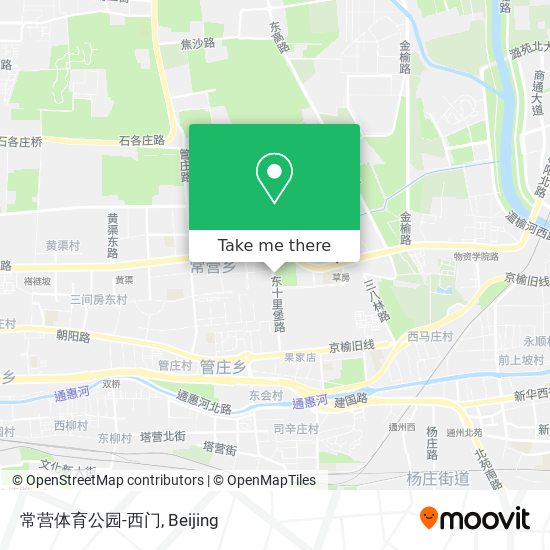 常营体育公园-西门 map