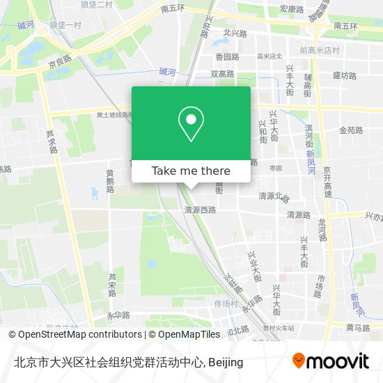 北京市大兴区社会组织党群活动中心 map
