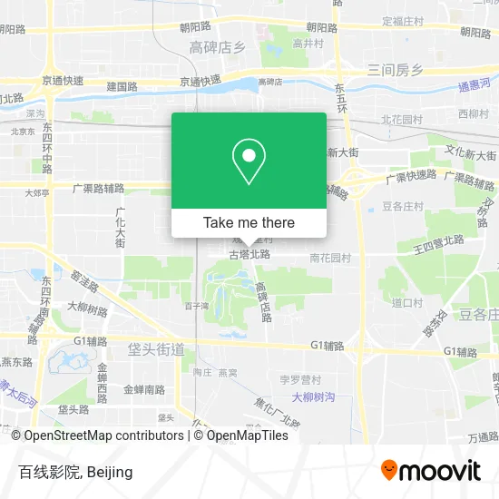 百线影院 map