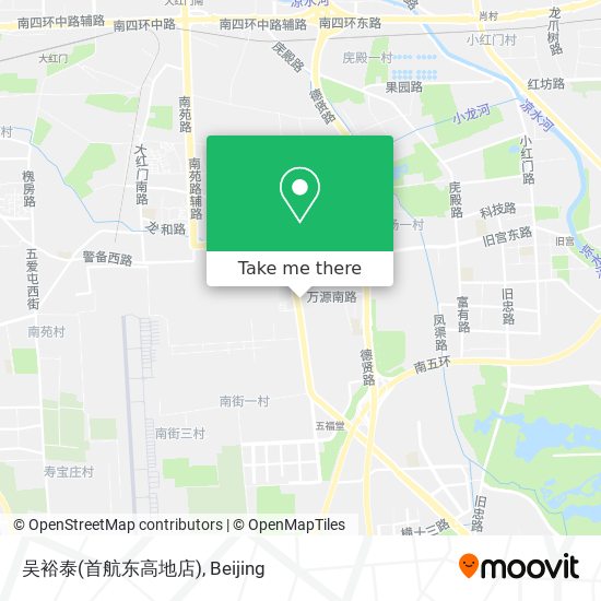 吴裕泰(首航东高地店) map