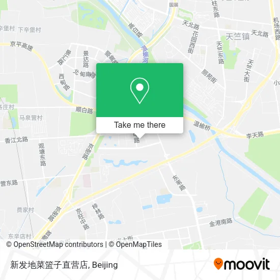 新发地菜篮子直营店 map