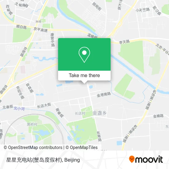 星星充电站(蟹岛度假村) map