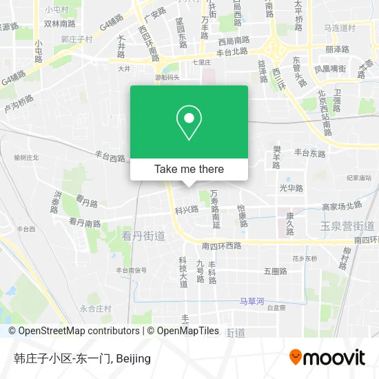 韩庄子小区-东一门 map