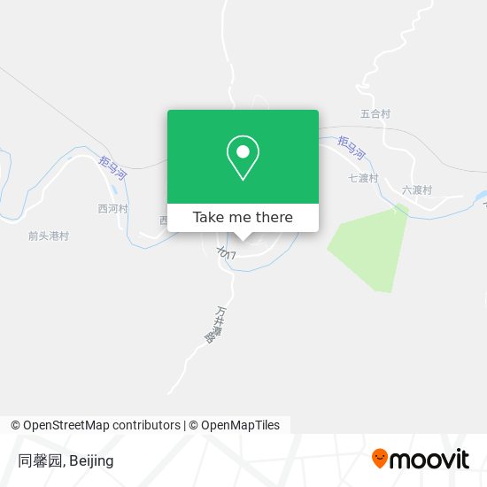同馨园 map