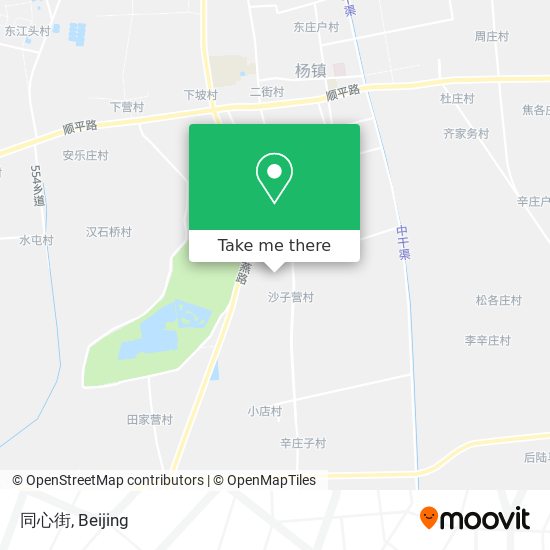 同心街 map