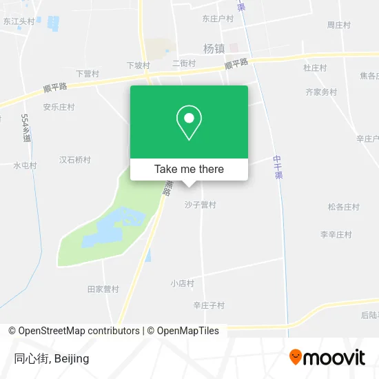 同心街 map