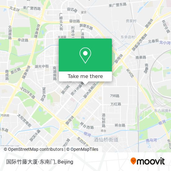 国际竹藤大厦-东南门 map
