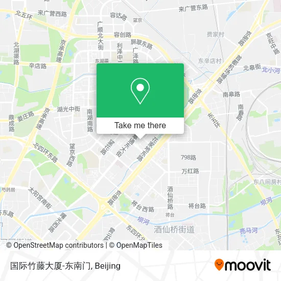 国际竹藤大厦-东南门 map
