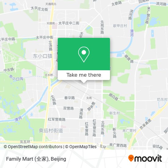 Family Mart (全家) map