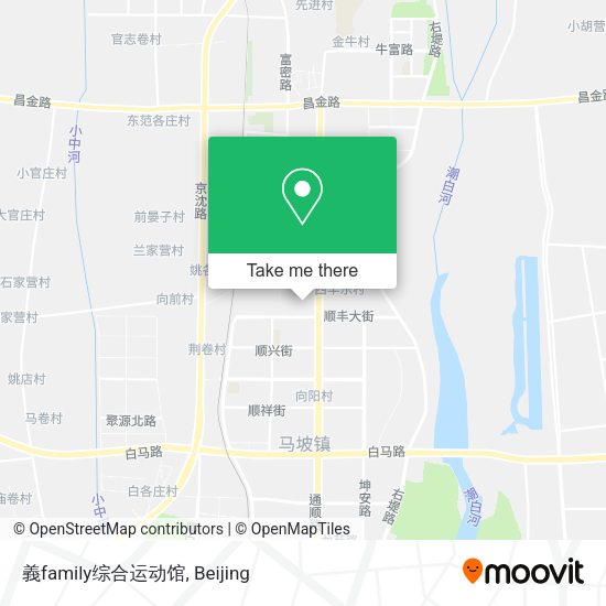 義family综合运动馆 map