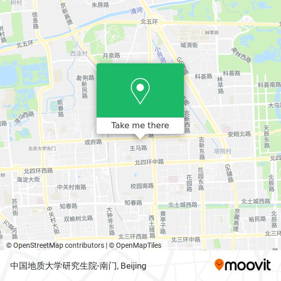 中国地质大学研究生院-南门 map