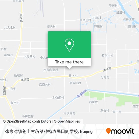 张家湾镇苍上村蔬菜种植农民田间学校 map