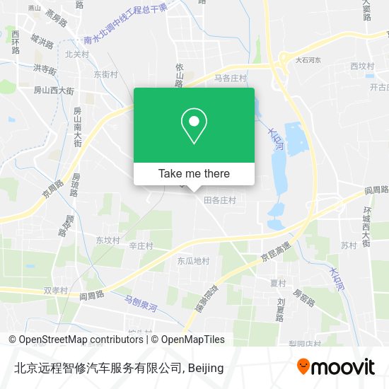 北京远程智修汽车服务有限公司 map