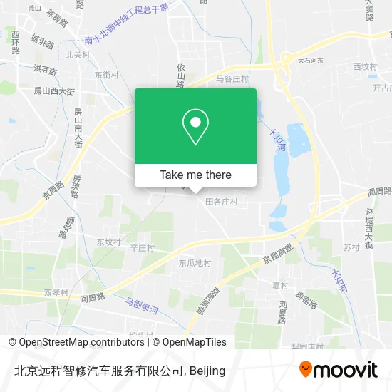北京远程智修汽车服务有限公司 map