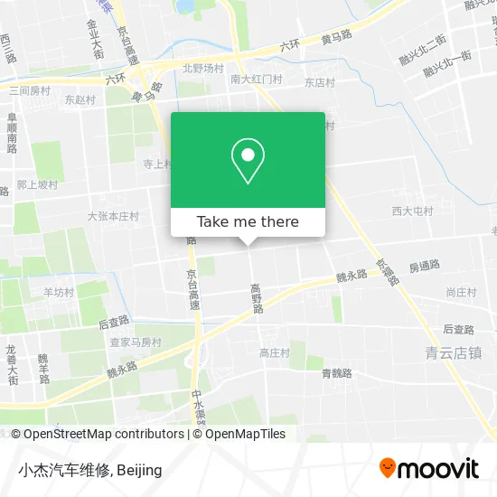 小杰汽车维修 map