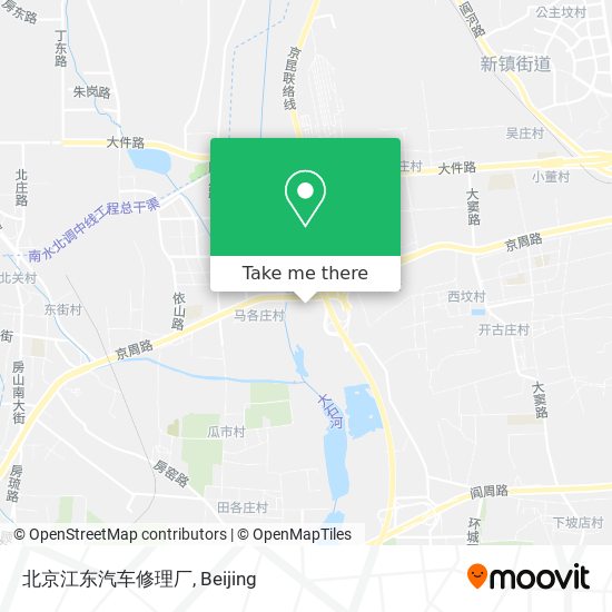 北京江东汽车修理厂 map