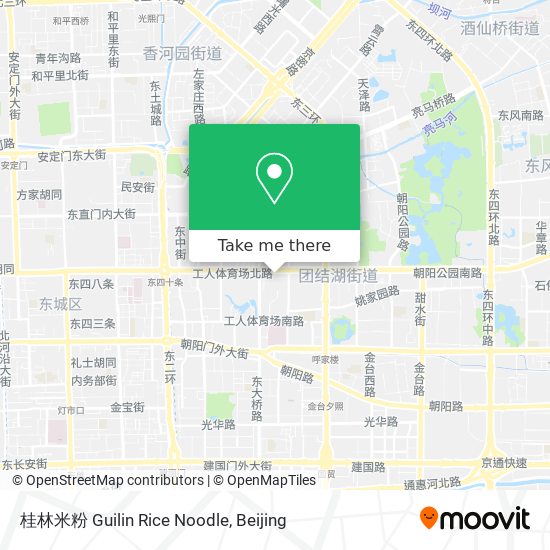 桂林米粉 Guilin Rice Noodle map