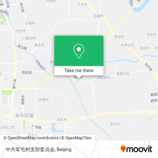中共军屯村支部委员会 map