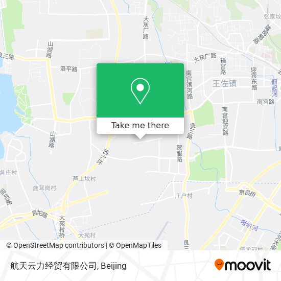 航天云力经贸有限公司 map