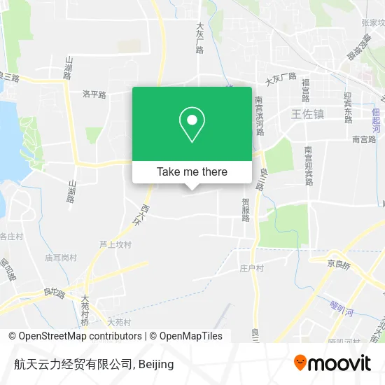 航天云力经贸有限公司 map