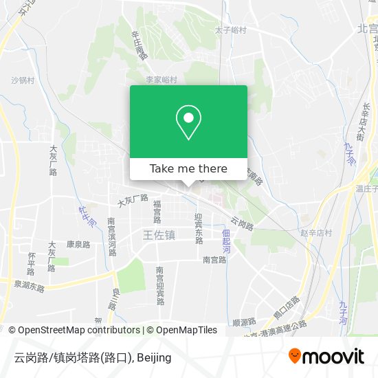云岗路/镇岗塔路(路口) map