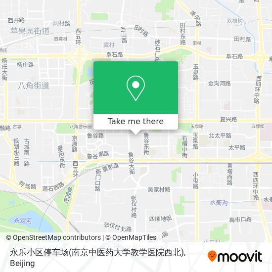 永乐小区停车场(南京中医药大学教学医院西北) map