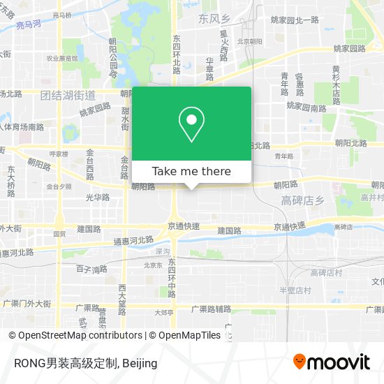 RONG男装高级定制 map