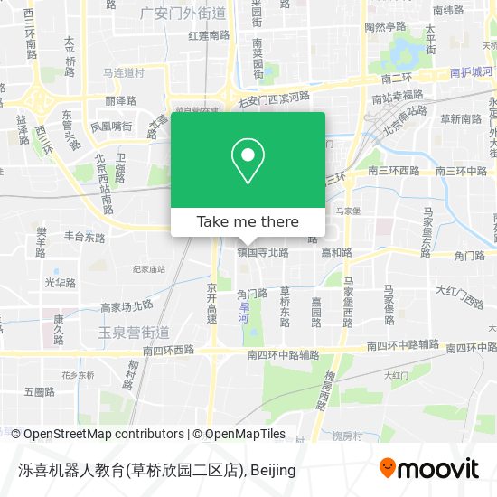 泺喜机器人教育(草桥欣园二区店) map
