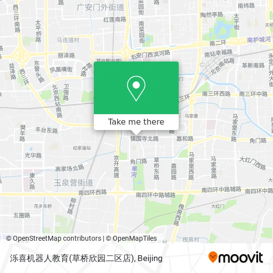 泺喜机器人教育(草桥欣园二区店) map