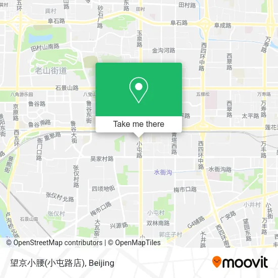 望京小腰(小屯路店) map