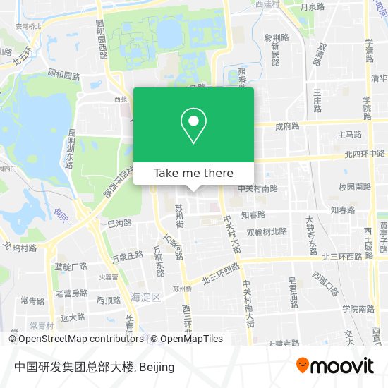 中国研发集团总部大楼 map