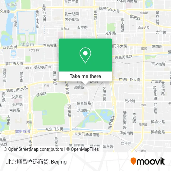 北京顺昌鸣远商贸 map