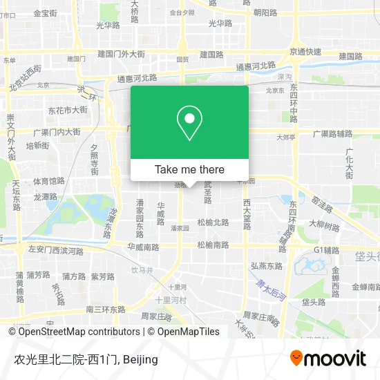 农光里北二院-西1门 map