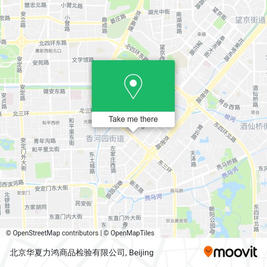 北京华夏力鸿商品检验有限公司 map