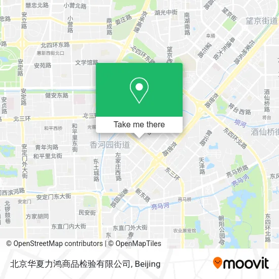 北京华夏力鸿商品检验有限公司 map