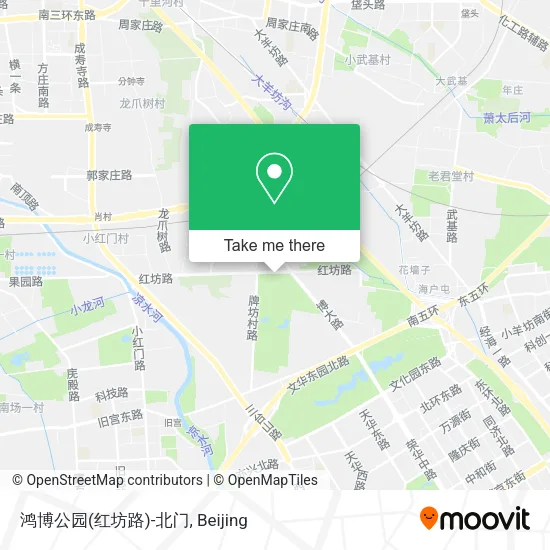 鸿博公园(红坊路)-北门 map