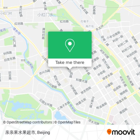 亲亲果水果超市 map