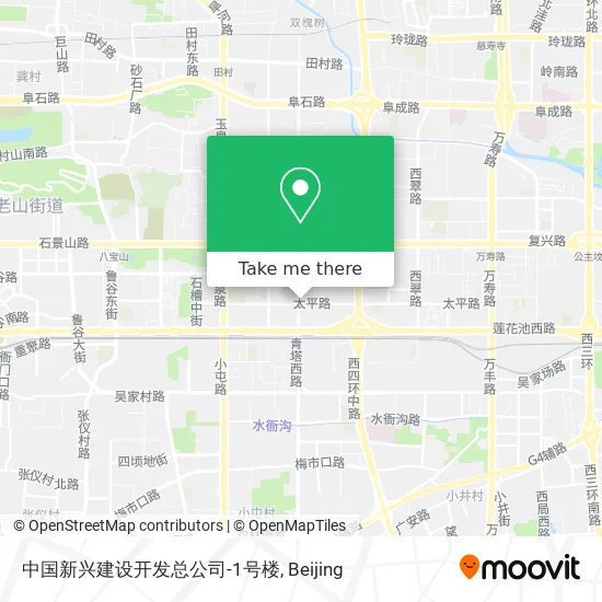 中国新兴建设开发总公司-1号楼 map