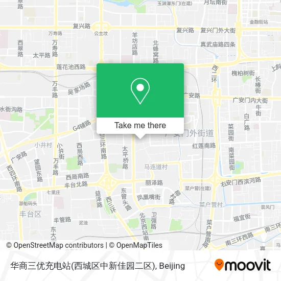 华商三优充电站(西城区中新佳园二区) map