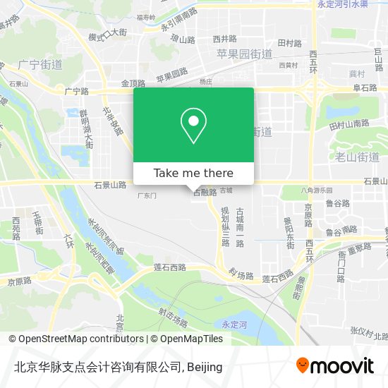 北京华脉支点会计咨询有限公司 map